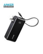 پاوربانک 10000 میلی آمپر انکر Anker Power Bank 10K Fusion Built-In Cable A1637