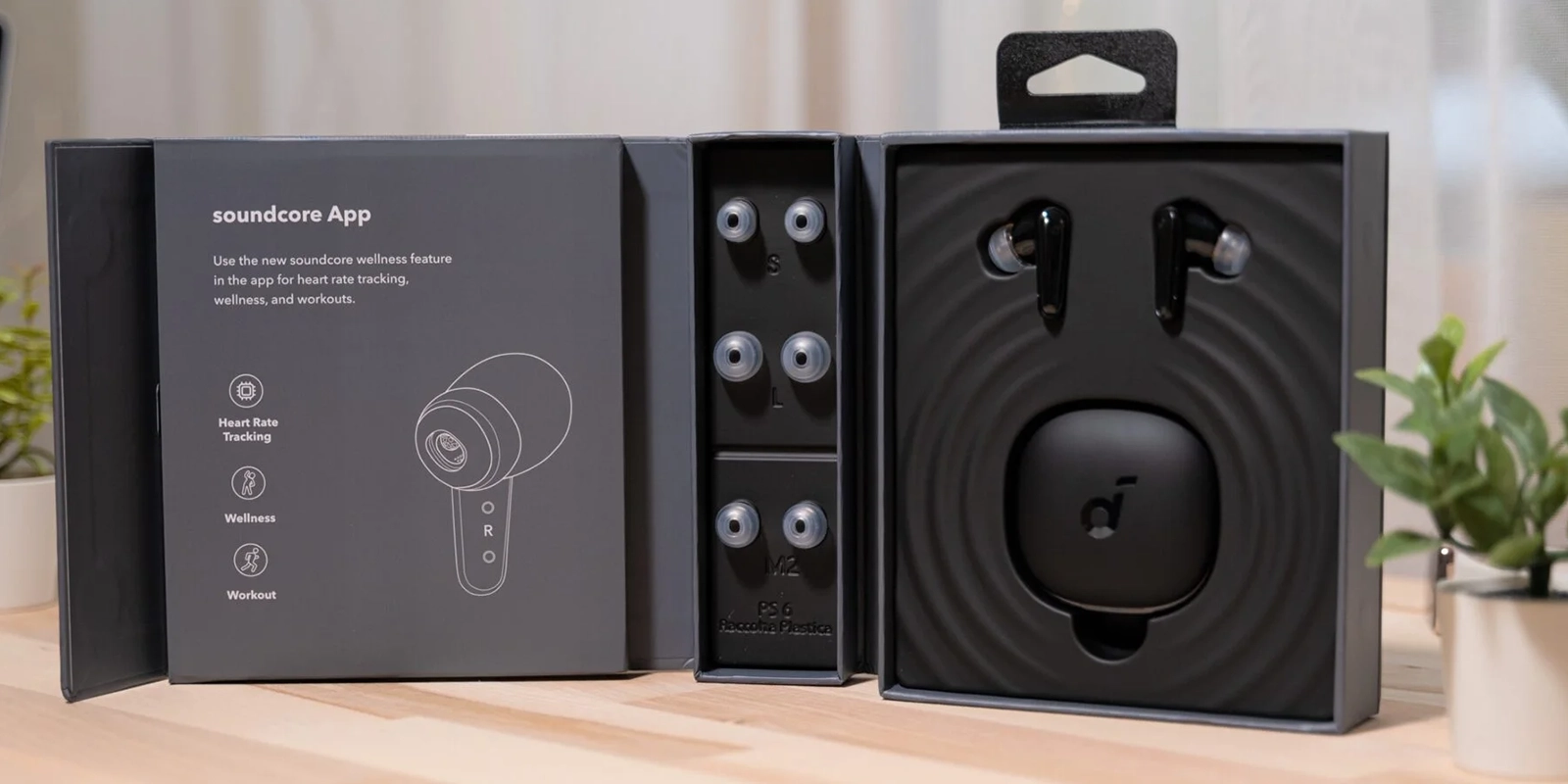 سری سیلیکونی اورجینال هدفون انکر مدل Anker Soundcore Liberty 4 A3953 In-Ear Tips سه سایز سری سیلیکونی 1 Liberty 4 Eartips