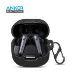 کیس محافظ سیلیکونی هدفون انکر Anker Soundcore Liberty 4 NC Silicone Case + آویز