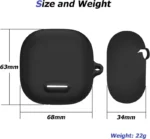 کیس محافظ سیلیکونی هدفون انکر Anker Soundcore Liberty 4 NC Silicone Case + آویز - Image 2