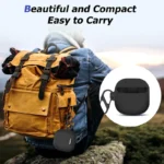 کیس محافظ سیلیکونی هدفون انکر Anker Soundcore Liberty 4 NC Silicone Case + آویز - Image 8