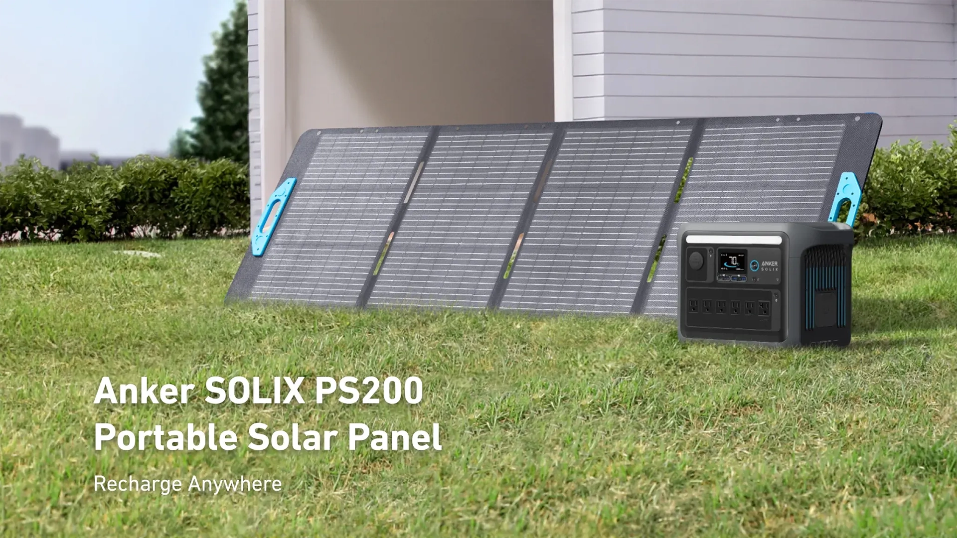 پنل خورشیدی ۲۰۰ وات انکر Anker SOLIX 200W Foldable Solar Panel A24320A1 1 Anker SOLIX PS200 Portable Solar Panel