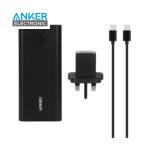 پاوربانک 26800 میلی آمپر انکر Anker Powercore+ 26800mAh B1376K11 + مبدل پریز (هدیه)
