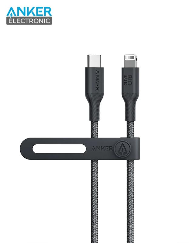 A80B5 کابل USB C به لایتنینگ 90cm انکر Anker 542 USB-C to Lightning Cable A80B5 - Image 1