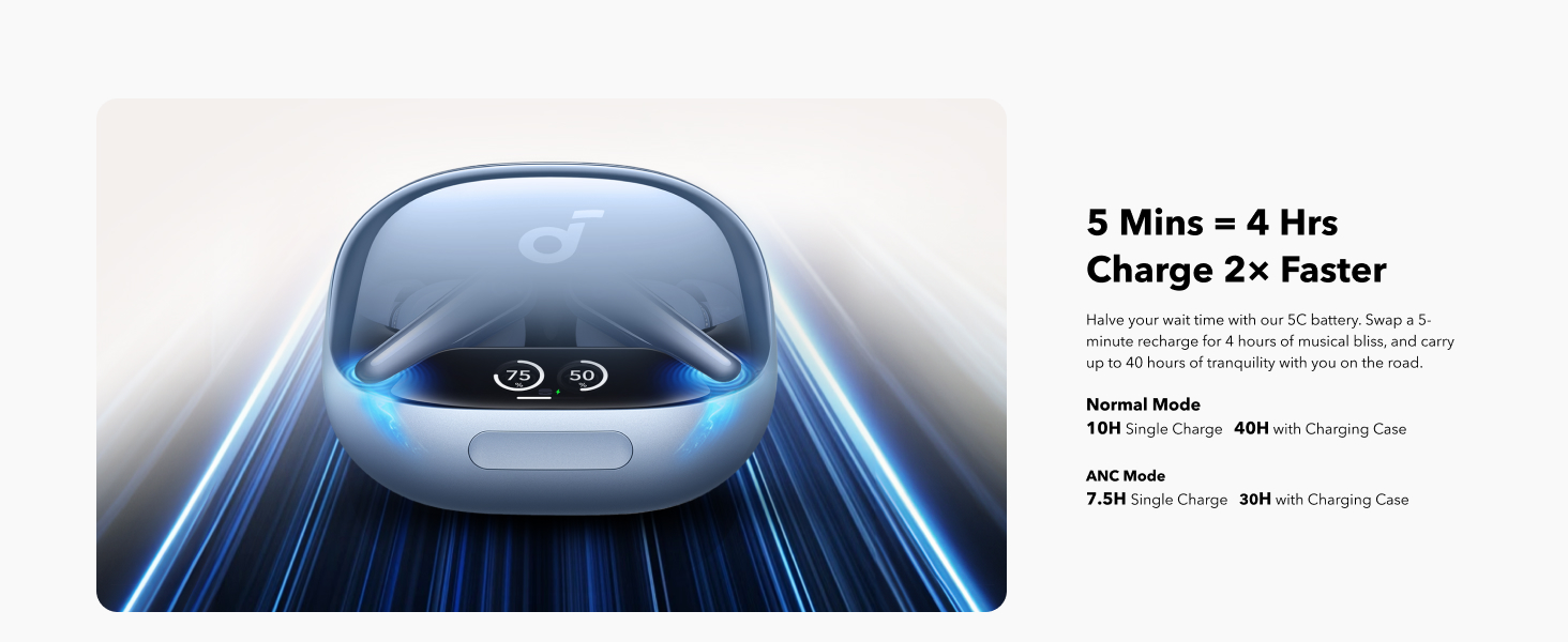 هدفون بی سیم انکر Anker Soundcore Liberty 4 Pro A3954 8 Liberty 4 Pro 8