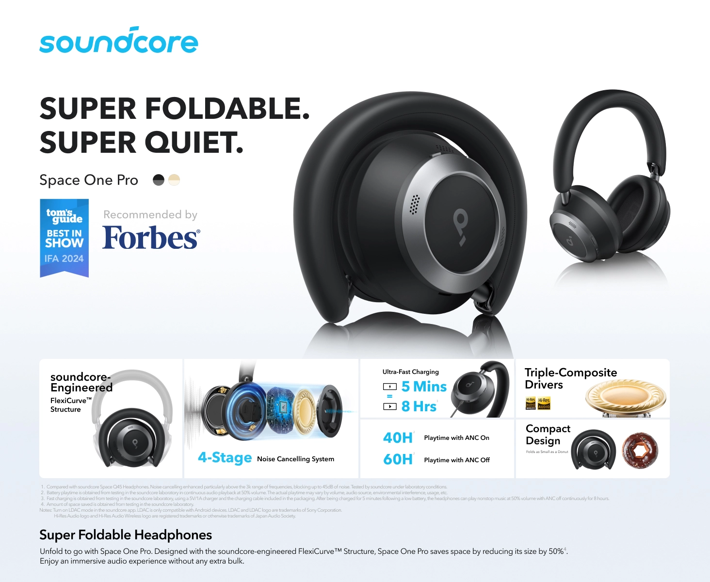 هدفون بی سیم انکر Anker Soundcore Space One Pro A3062 1 Soundcore Space One Pro