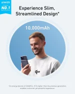 پاوربانک مگ سیف 10000 میلی آمپر انکر Anker MagGo 10000mAh Power Bank A1664 - Image 5