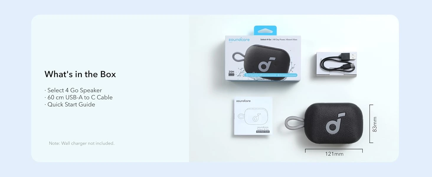 اسپیکر بلوتوثی انکر Anker Soundcore Select 4 Go A31X1 5 اسپیکر Anker Soundcore Select 4 Go