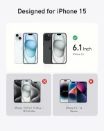 محافظ نمایشگر آیفون 15 انکر Anker Screen Protector for iPhone 15 A72B6 - Image 2