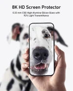 محافظ نمایشگر آیفون 15 انکر Anker Screen Protector for iPhone 15 A72B6 - Image 5