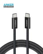 کابل 100 سانتی متر USB C به USB C انکر Anker Zolo USB C to USB C 100cm Cable A8060