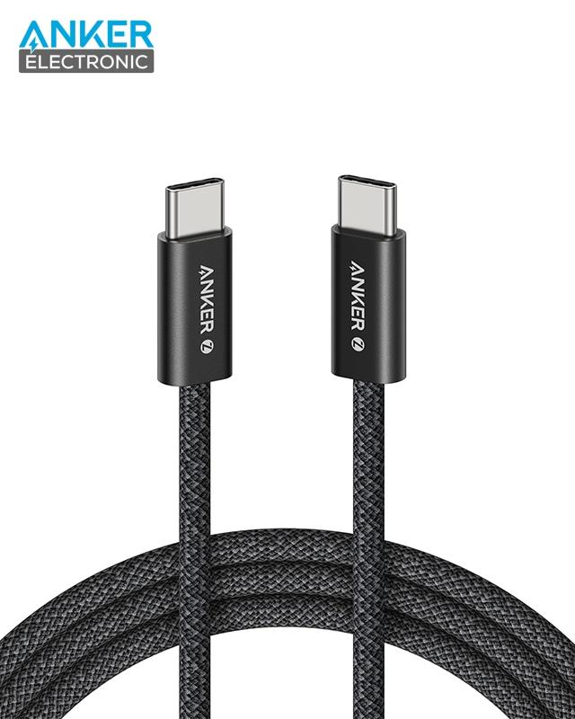 A8060-1 کابل 150 سانتی متر USB C به USB C انکر Anker Zolo USB C to USB C Cable A8060 - Image 1
