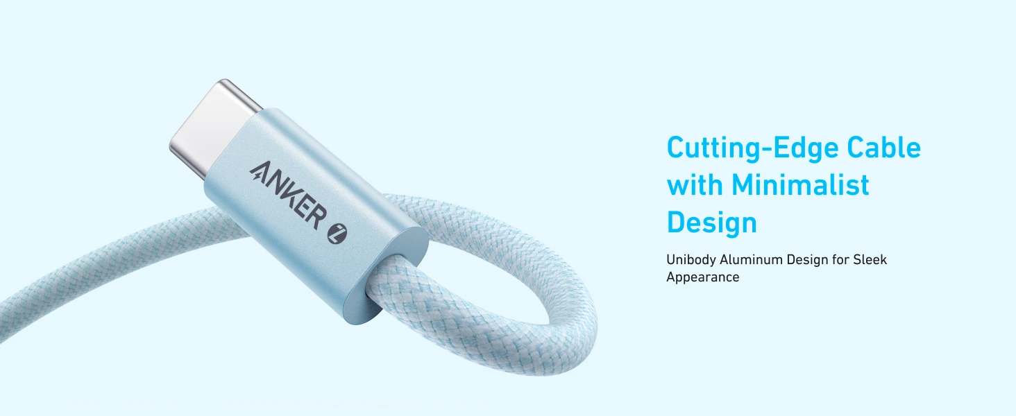 کابل 150 سانتی متر USB C به USB C انکر Anker Zolo USB C to USB C Cable A8060 3 A8060 8