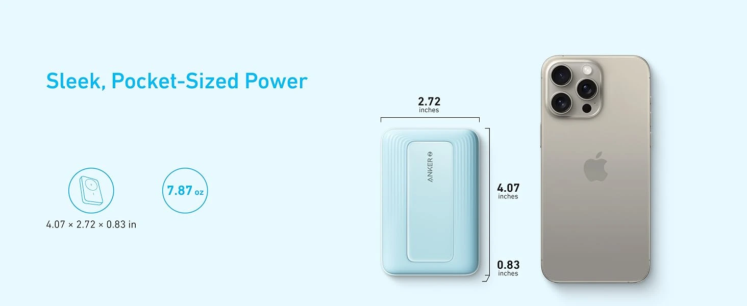 پاوربانک 10000 میلی آمپر انکر Anker Zolo Magnetic Power Bank 10000mAh A1684 2 A1684 12