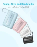 پاوربانک 10000 میلی آمپر مگ سیف انکر Anker Zolo Magnetic 10000mAh Power Bank A1685 - Image 5