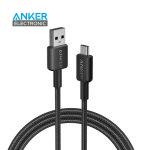 کابل 180سانت USB A به USB C انکر Anker 322 USB-A to USB-C Cable Braided 1.8m A81H6
