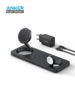 شارژر وایرلس 3 در 1 انکر Anker MagGo Wireless Charging Station 3 in 1 B25M1311