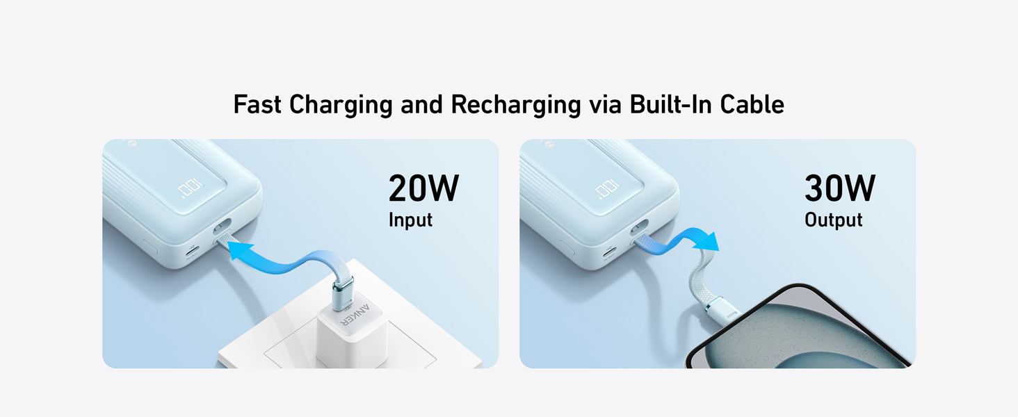 پاوربانک 10000 میلی آمپر انکر Anker Zolo Power Bank 10000mAh A1688 3 A1688 11