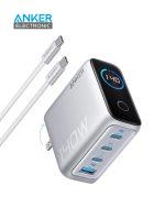شارژر دیواری 140 وات انکر Anker Charger 140W with USB-C Cable B2697 US دوپین تاشو - Image 7