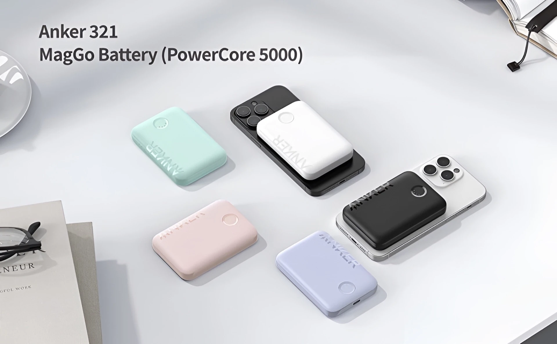 پاوربانک مگ سیف انکر Anker 321 MagGo 5000mAh Battery A1616 1 A1616 5