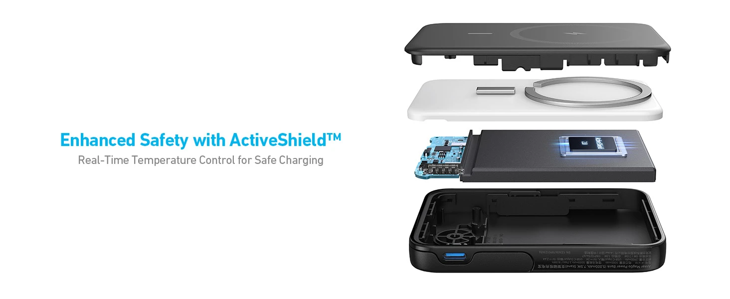 پاوربانک مگ سیف انکر Anker 322 MagGo power bank A1618 3 A1618 7