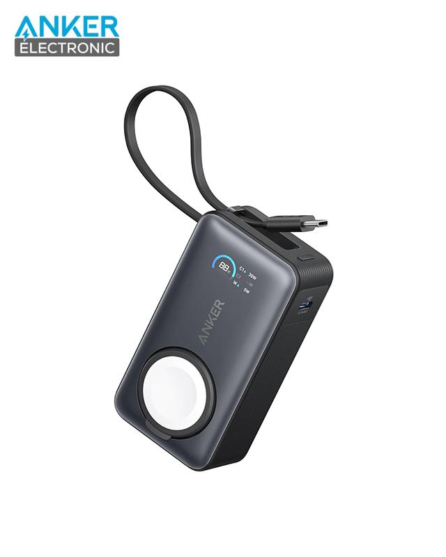 A1657-1 پاوربانک 10000 میلی آمپر انکر Anker MagGo Power Bank 10000mAh A1657 - Image 1