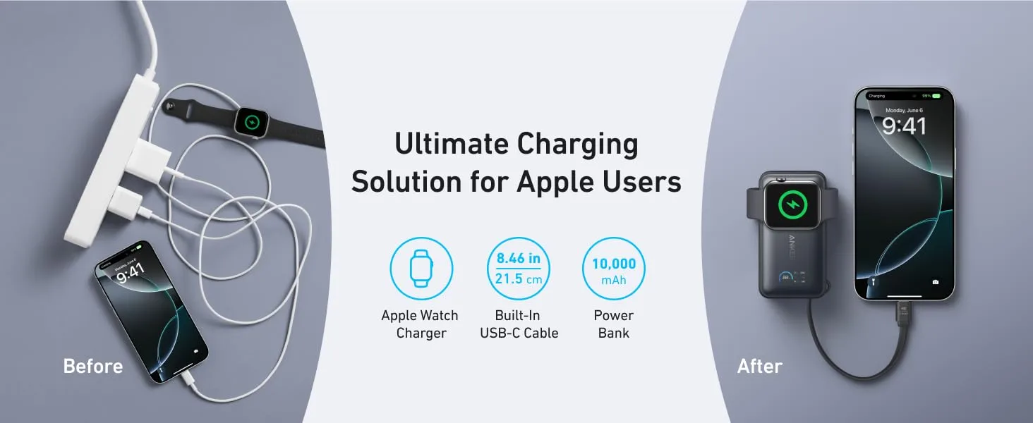 پاوربانک 10000 میلی آمپر انکر Anker MagGo Power Bank 10000mAh A1657 2 A1657 14 1