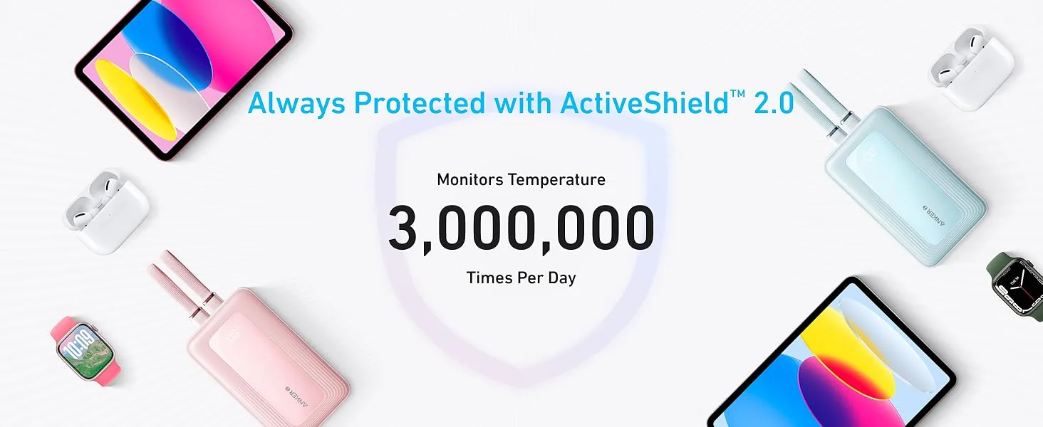 پاوربانک 20000 میلی آمپر انکر Anker Zolo Power Bank, 20,000mAh 30W A1681 2 A1681 13