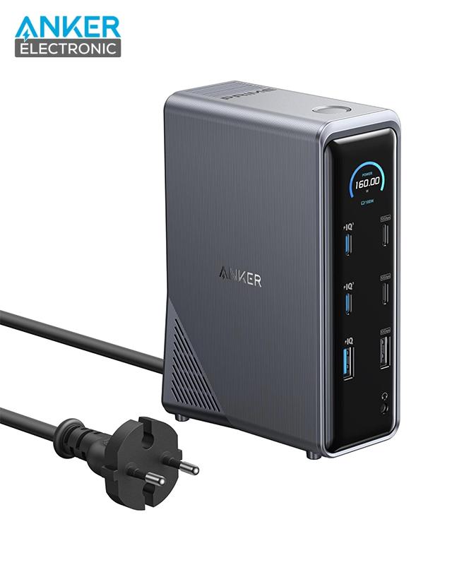 A83B6-1 هاب دیتا 14 پورت انکر Anker Prime Charging Docking Station 14 in 1 A83B6 - Image 1