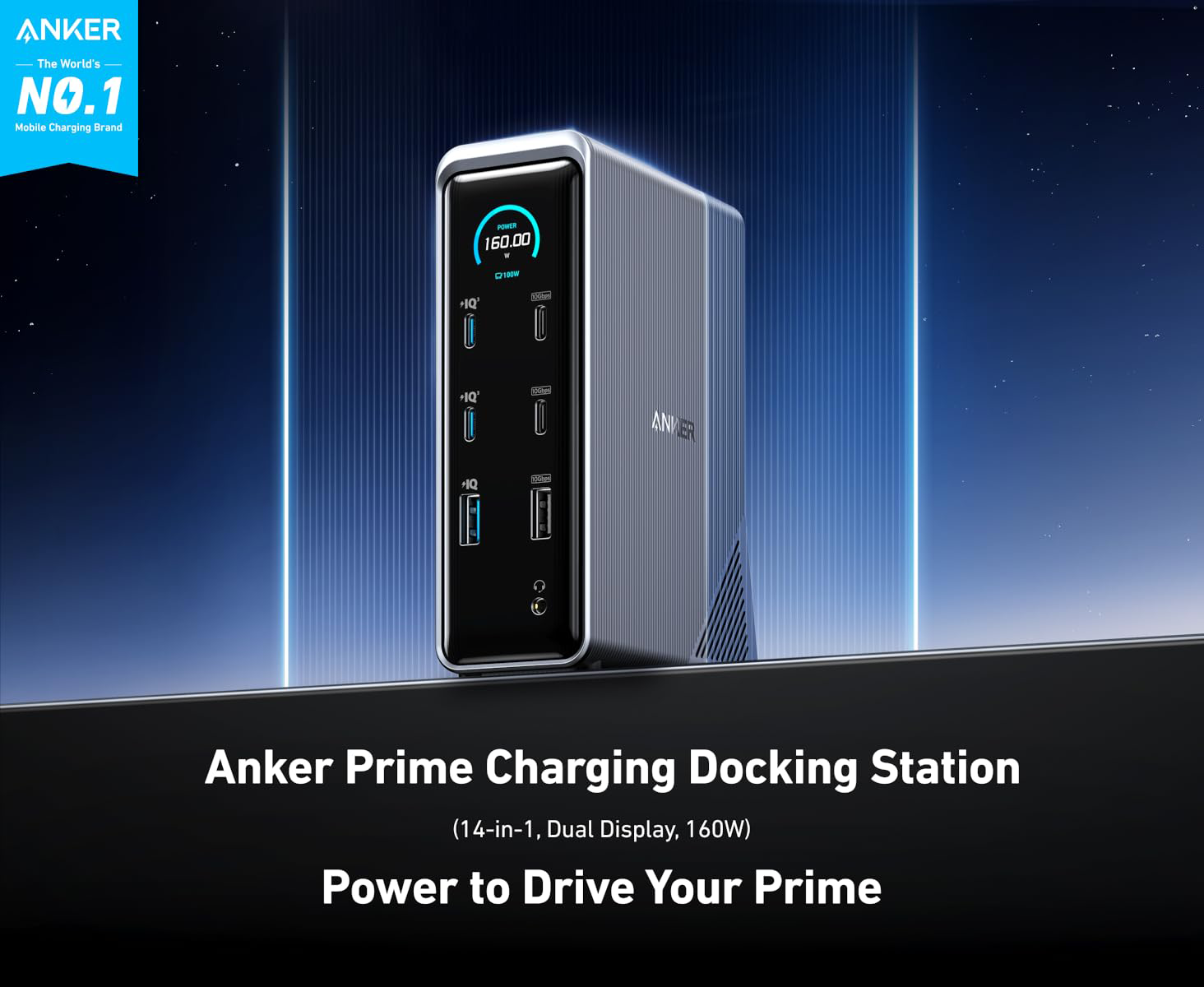 هاب دیتا 14 پورت انکر Anker Prime Charging Docking Station 14 in 1 A83B6 1 A83B6 2