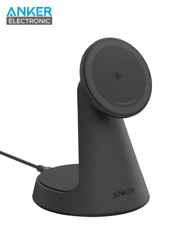 a25m7-1 شارژر وایرلس 15 وات انکر Anker MagGo 2-in-1 Wireless Charger A25M7 - Image 1
