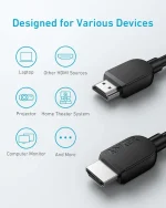 کابل HDMI انکر Anker HDMI Cable Ultra High Speed HDMI 1.8M A8742 - Image 4