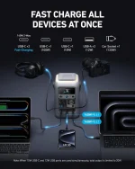 پاور استیشن 90000 میلی انکر Anker SOLIX C300 DC Power Bank Station 288 Wh A1726 - Image 2