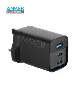 شارژر دیواری 67 وات انکر Anker Powerport 336 67W USB C Gan Charger A2674K11 UK + مبدل پریز هدیه