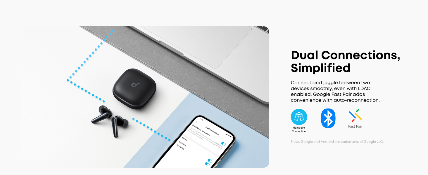 هدفون بی سیم انکر Anker Soundcore Liberty 5 A3957 7 هدفون بی سیم انکر Anker Soundcore Liberty 5 A3957