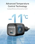 شارژر دیواری 30 وات انکر Anker Zolo GaN Compact Charger 30W A2698 پلاگ ایران - Image 5