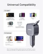شارژر فندکی 75 وات انکر Anker USB-C Car Charger 75W A2738 - Image 6