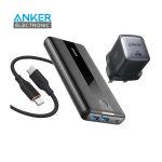 پکیج شارژر لپ تاپ و موبایل انکر Anker Live Charged Laptop Charging Solution