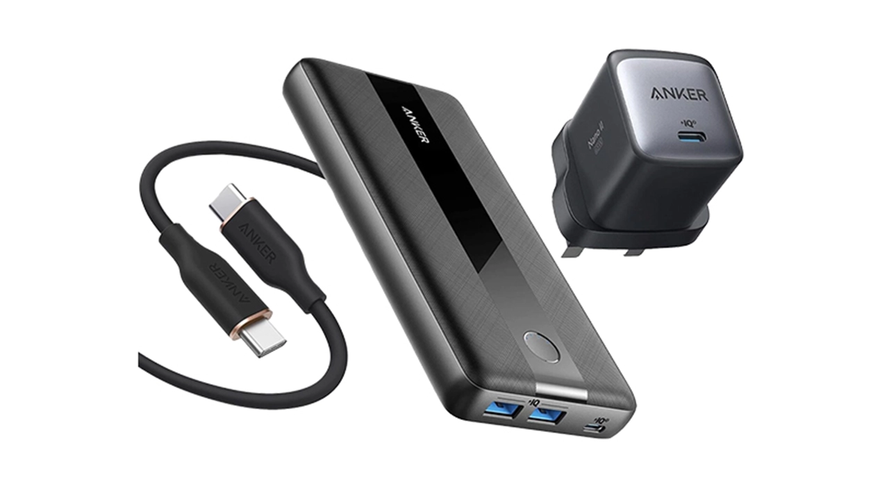 پکیج شارژر لپ تاپ و موبایل انکر Anker Live Charged Laptop Charging Solution 1 پکیج شارژر لپ تاپ و موبایل انکر Anker Live Charged