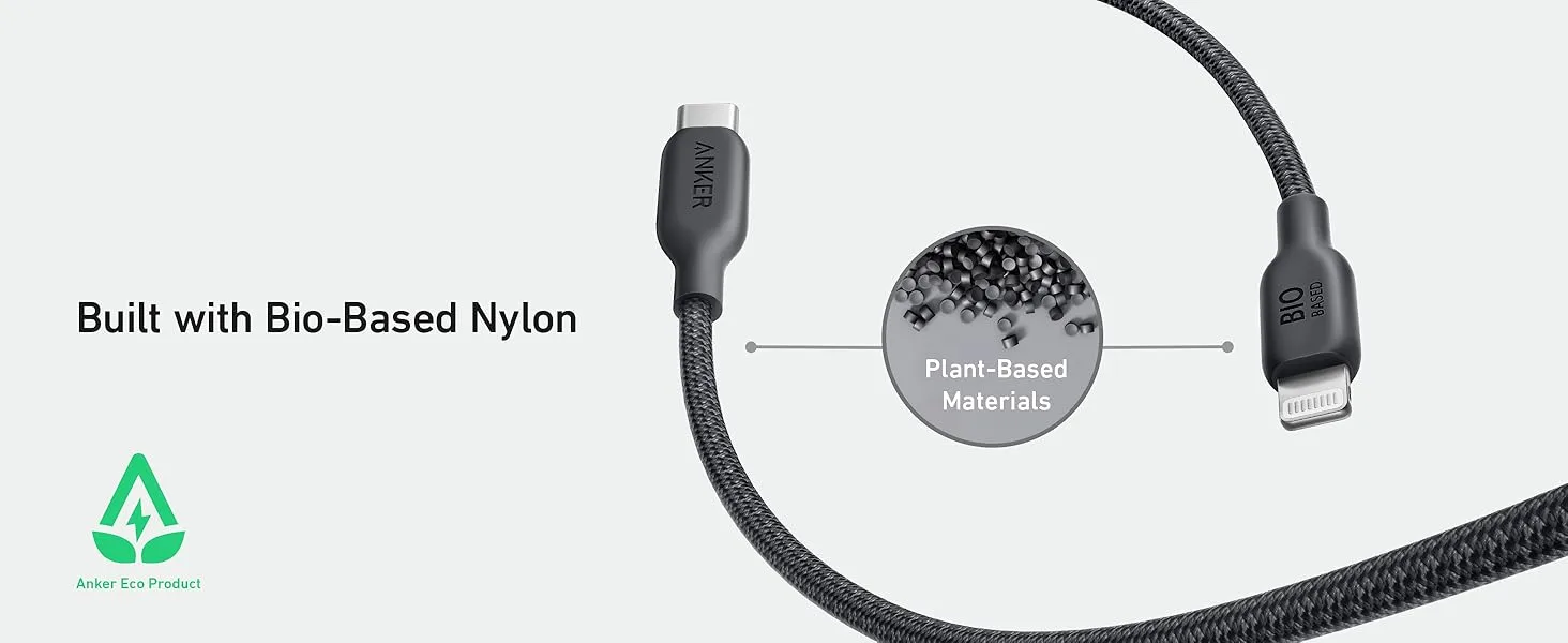 کابل USB C به لایتنینگ 90cm انکر Anker 542 USB-C to Lightning Cable A80B5 4 A80B6 5