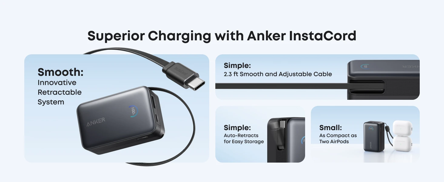 پاوربانک انکر Anker Nano Power Bank 10,000mAh A1638 3 پاوربانک انکر Anker Nano Power Bank 10,000mAh A1638