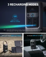 پاور استیشن 60 هزار میلی آمپر انکر Anker SOLIX C200 DC Power Bank Station 192Wh A1727 - Image 7