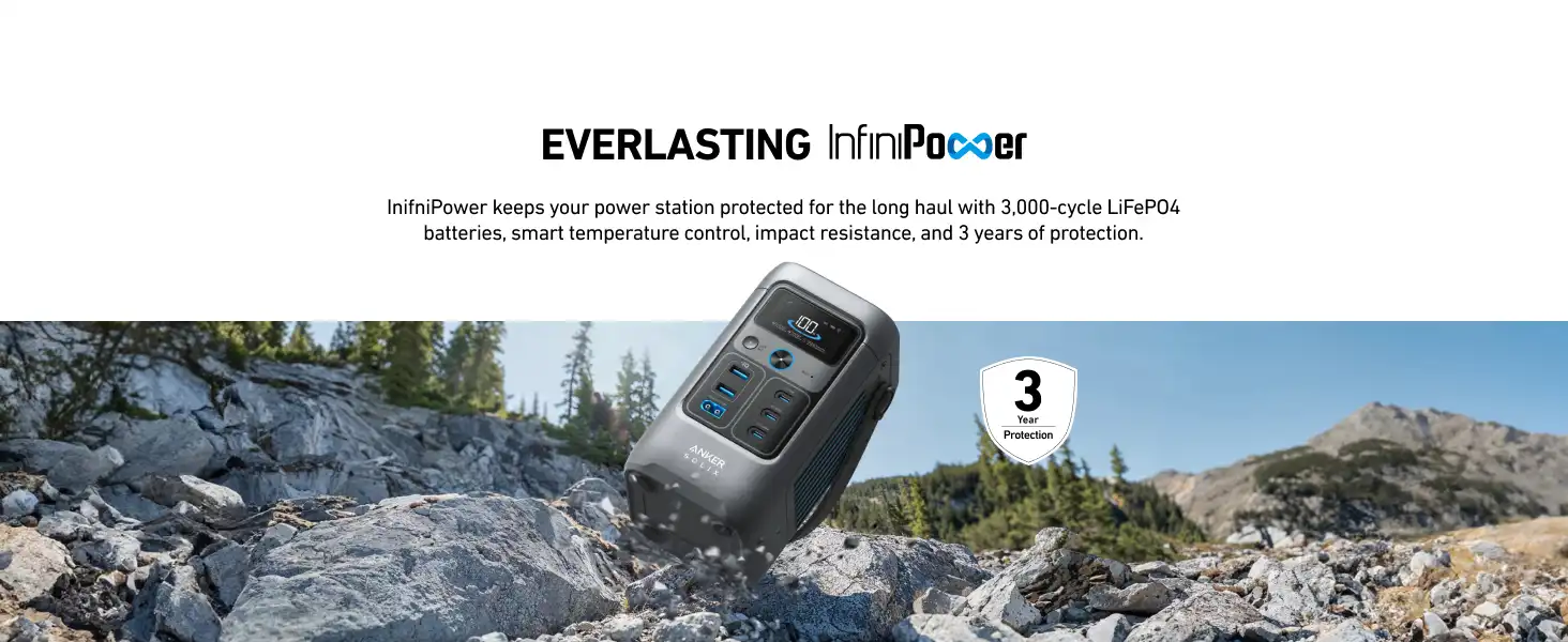 پاور استیشن 60 هزار میلی آمپر انکر Anker SOLIX C200 DC Power Bank Station 192Wh A1727 7 پاور استیشن انکر Anker SOLIX C200 DC Power Bank Station 192Wh