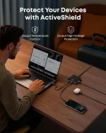 شارژر رومیزی انکر Anker Charger 6 Ports GaN A2155 130W - Image 2