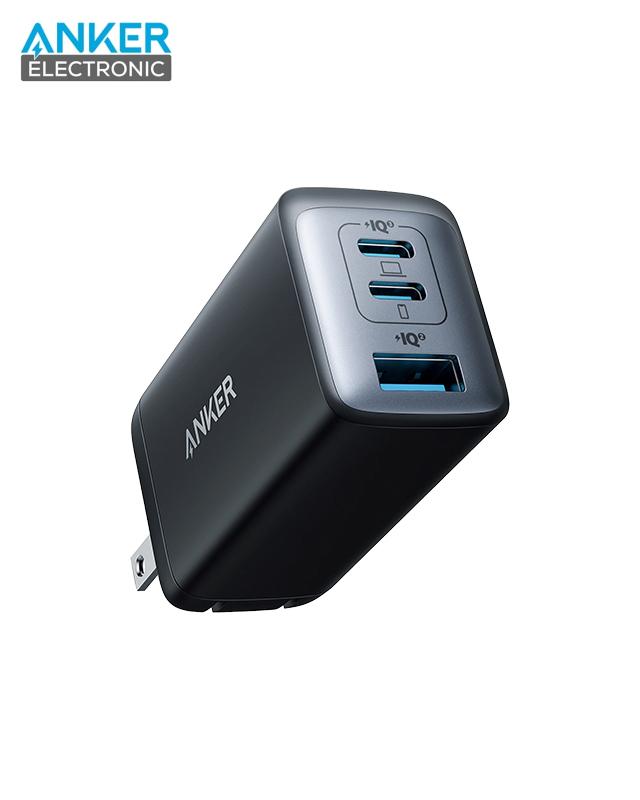 A2667 شارژر دیواری 65 وات انکر Anker PowerPort III 65W A2667 US + مبدل پریز هدیه - Image 1