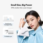 شارژر دیواری 30 وات انکر Anker Zolo GaN Compact Charger 30W A2698 US دوپین تاشو - Image 6