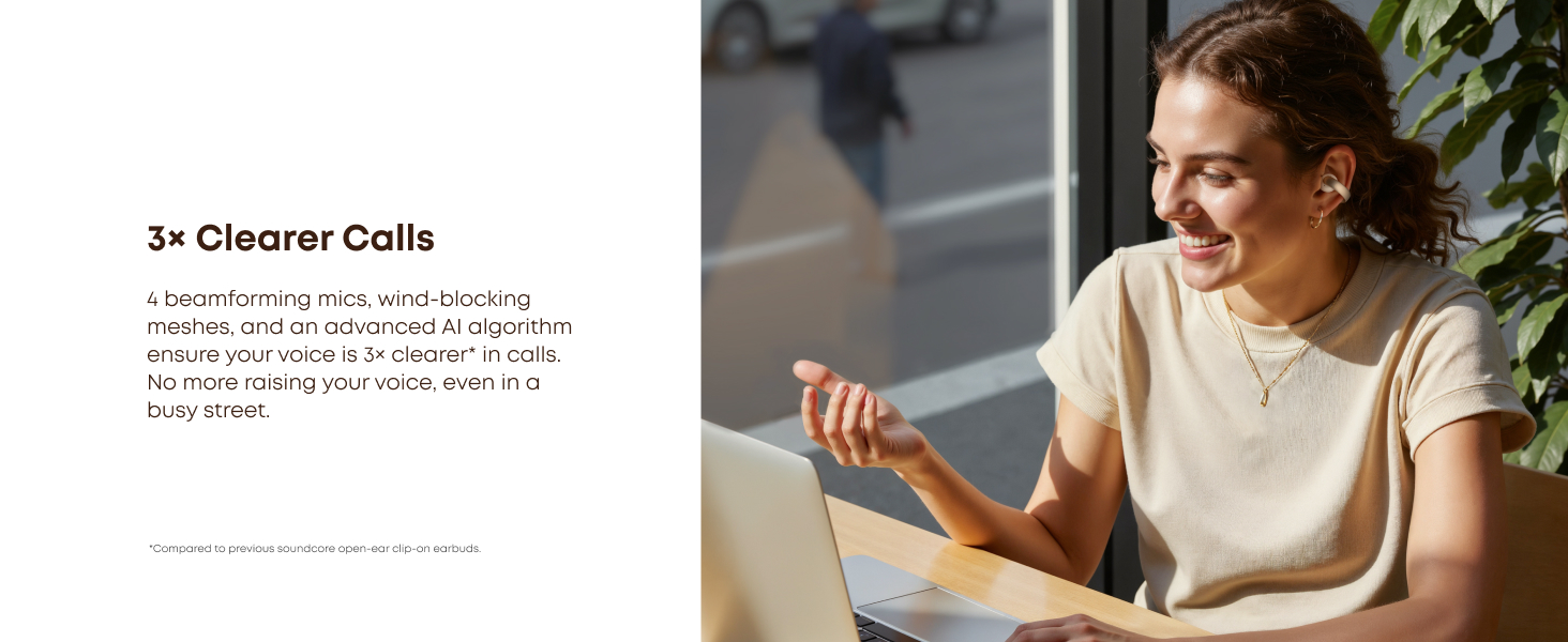 هدفون بی سیم انکر Anker Soundcore AeroClip A3388 8 هدفون بی سیم انکر Anker Soundcore AeroClip A3388