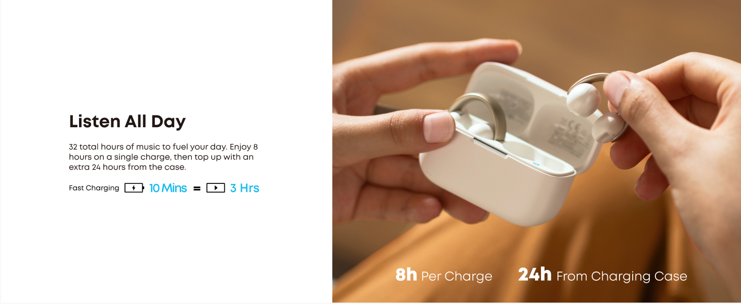 هدفون بی سیم انکر Anker Soundcore AeroClip A3388 6 هدفون بی سیم انکر Anker Soundcore AeroClip A3388