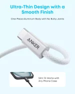 کابل 1 متر USB A به USB C انکر Anker USB-A to USB-C 1m Cable A8052 - Image 3