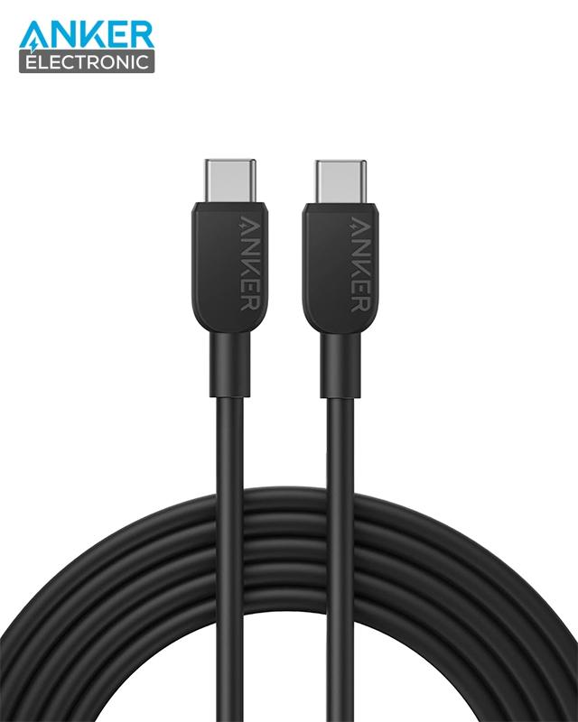 A81E1-1 کابل USB C به USB C انکر Anker 310 USB C to USB C 1.8m Cable A81E2 - Image 1